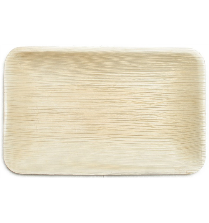 Palm Leaf Tray Rectangular Shape 23x16x2cm 