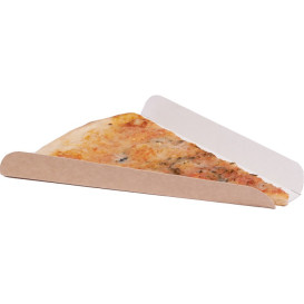 Corrugated Pizza Slice Box Kraft (100 Units)