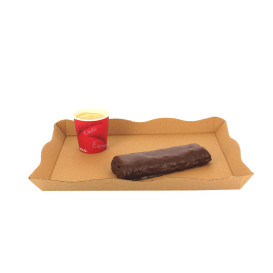 Cardboard Tray Fast Food Kraft (10 Units)