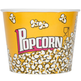 Paper Popcorn Box 5400ml 22,5x16x21cm (150 Units)