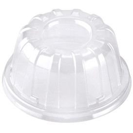 Plastic Dome Lid Clear 11x6cm (100 Units)