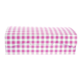 Paper Bakery Box Pink 18,2x13,6x5,2cm 500g (25 Units)