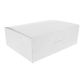 Paper Bakery Box White 25,8x18,9x8cm 2Kg (25 Units)