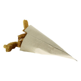 Paper Food Cone Natural 42cm 600g (1.000 Units)