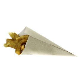 Paper Food Cone Natural 29,5cm 250g (200 Units)