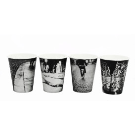 Paper Cup "Parisian" 8 Oz/240ml Ø7,9cm (50 Units) 