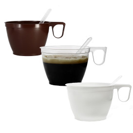 Plastic Cup Brown 180ml (1000 Units)