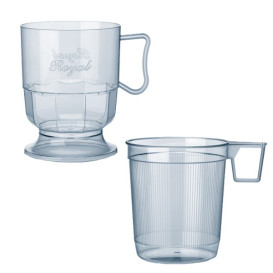 Plastic Cup Rigid Clear 200 ml (12 Units) 