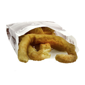 Paper Food Bag for Churros Grease-Proof 18+7x32cm (250 Units)  