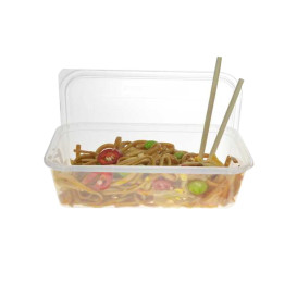 Plastic Deli Container PP Rectangular Shape 500 ml (500 Units)