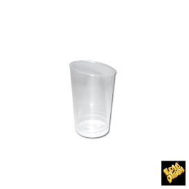 Plastic Tasting Cup PS Cone Shape Clear 100 ml (10 Units) 