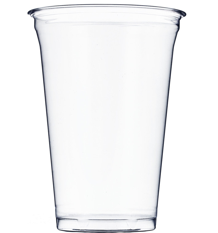 Plastic Cup PET Rigid 610ml Ø9,8cm 