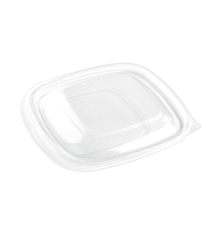 Plastic Lid for Deli Container PP Square shape Black 16,5x16,5cm 