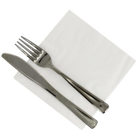 Paper Napkin White 30x30cm 3 Layers (75 Units)