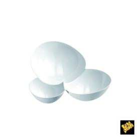 Tasting Plastic Bowl PS "Molecola" White 100ml (500 Units)