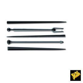 Plastic Food Pick "Snack Stick" Black 9cm (6600 Units)