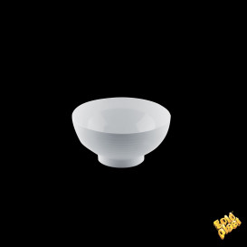 Tasting Plastic Bowl PS "Mini" White 60ml (10 Units) 