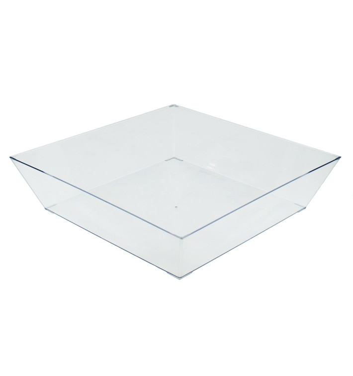 Plastic Tray Clear 25x25cm 