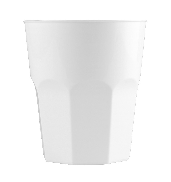 Plastic Cup for Cocktail PP White Ø8,4cm 270ml (420 Units)