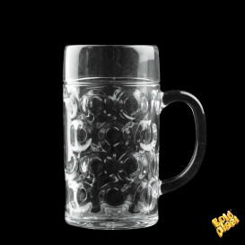 Plastic Tankard Reusable SAN Ø77mm 500ml (1 Unit)