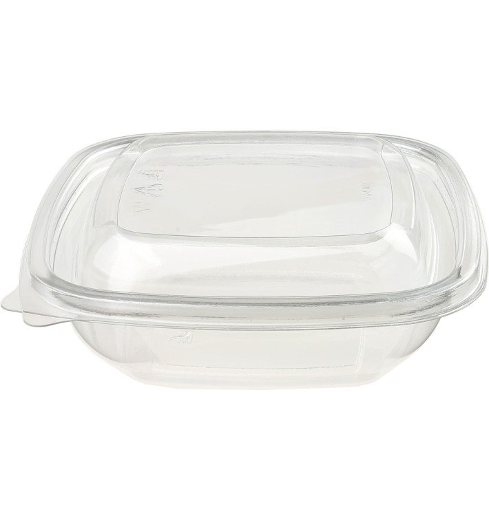 Plastic Bowl PET Square Shape 150ml 125x125x30mm (50 Units) 