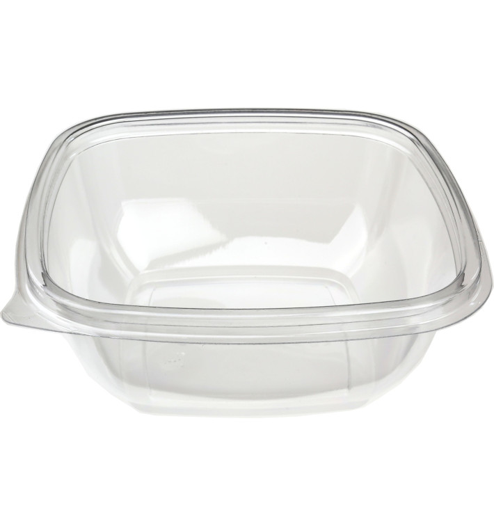 Plastic Bowl PET Square Shape 250ml 125x125x40mm (500 Units)