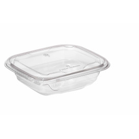 Plastic Deli Container PET Tamper-Evident 250ml 14x12x3cm (504 Units)