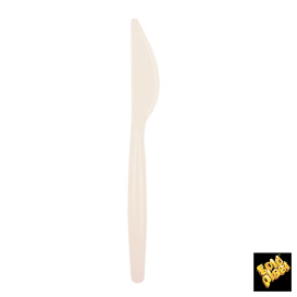 Plastic Knife PS "Easy" Cream 18,5cm (500 Units)