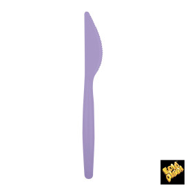 Plastic Knife PS "Easy" Lilac 18,5cm (20 Units) 