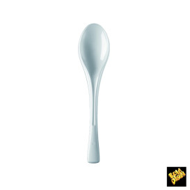 Plastic Spoon PS "Fly" White 14,5cm (50 Units) 