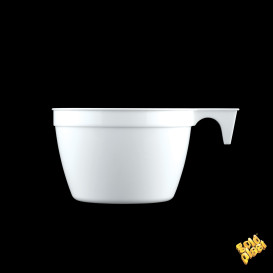 Plastic Cup White 190ml (25 Units)