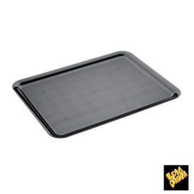 Plastic Tray Black 37x50cm (4 Units) 