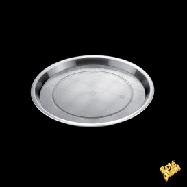 Plastic Tray Clear Ø32cm (25 Units)