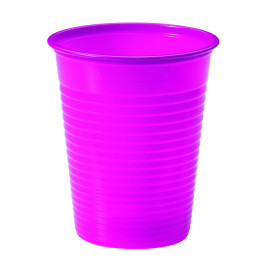 Plastic Cup PS Fuchsia 200ml Ø7cm (1500 Units)