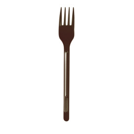 Plastic Fork PS Chocolate 17,5cm (20 Units)