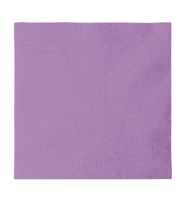 Paper Napkin 2 Layers Lilac 33x33cm (50 Units) 