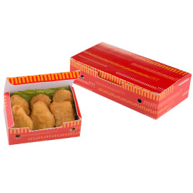 Paper Take-Out Box Large size 2,00x1,00x0,50cm (25 Units) 