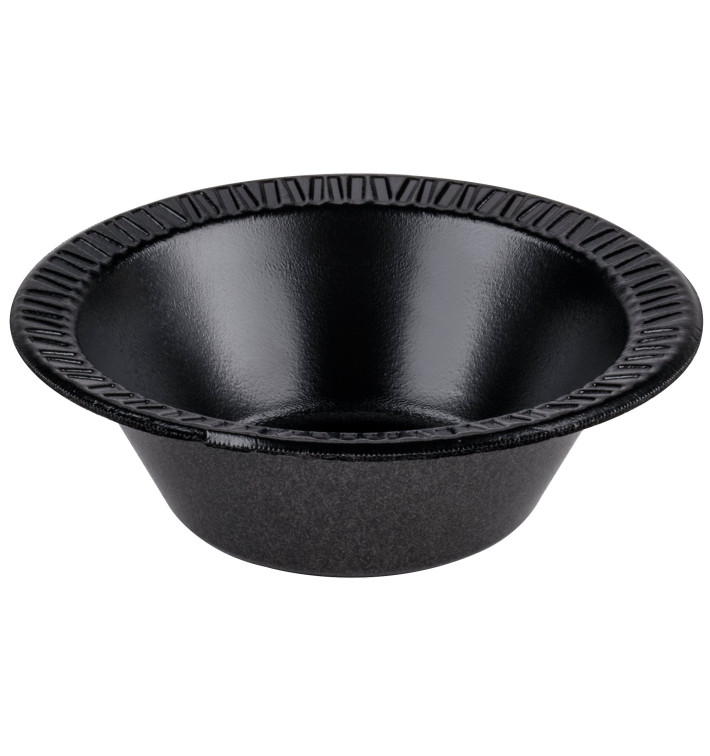 Foam Bowl Laminated Black 180ml Ø11,5cm (1000 Units)