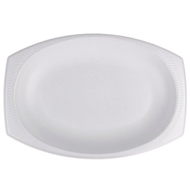 Foam Tray "Concorde" White 28X22cm (500 Units)