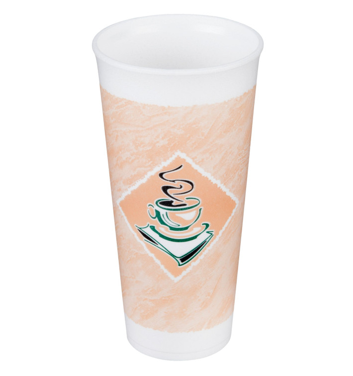 Foam Cup EPS "Café" 24Oz/710 ml Ø9,4cm (500 Units)