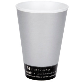 Foam Cup Fusion "Steele" 16Oz/473ml Ø9,4cm (1000 Units)