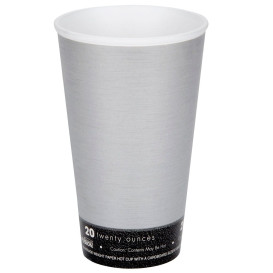 Foam Cup Fusion "Steele" 20Oz/591ml Ø9,4cm (500 Units)