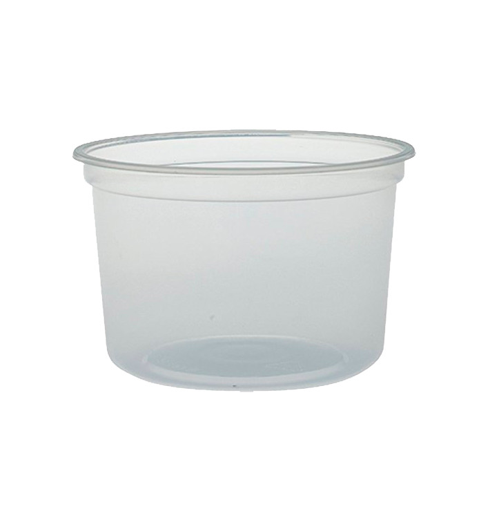 16 oz. Clear Round Deli Container - 500 per case