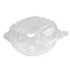 Plastic Hinged Deli Container OPS "Clear Seal" 167ml (125 Units)  