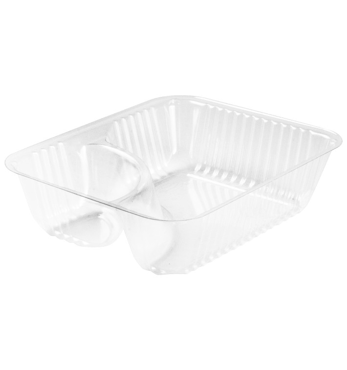 Plastic Deli Container Clear 2C 355ml "Nachos" (500 Units)