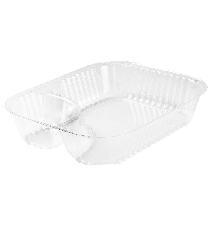 Plastic Deli Container Clear 2C 565ml "Nachos" (500 Units)