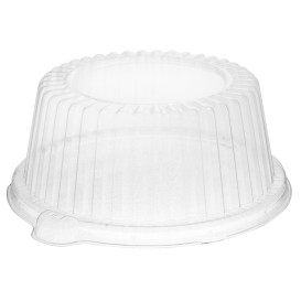 Plastic Dome Lid PS Crystal Ø15x6,4cm (125 Units)