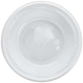 Plastic Bowl PS White 120ml Ø11,5cm (125 Units)  