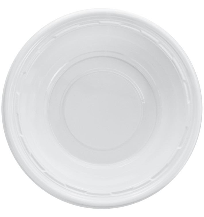 Plastic Bowl PS White 360ml Ø15cm (125 Units)  