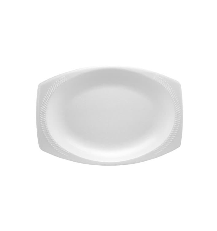 Foam Tray "Quiet Classic" White 23X18cm (500 Units)